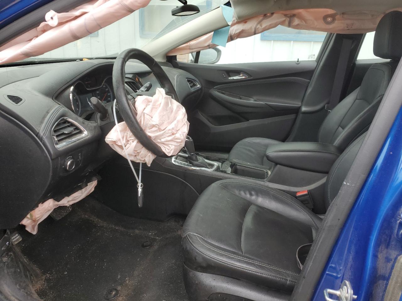 2017 Chevrolet Cruze VIN 1G1BF5SMXH7123465 Copart auction photo, front end / side damage thumbnail 7