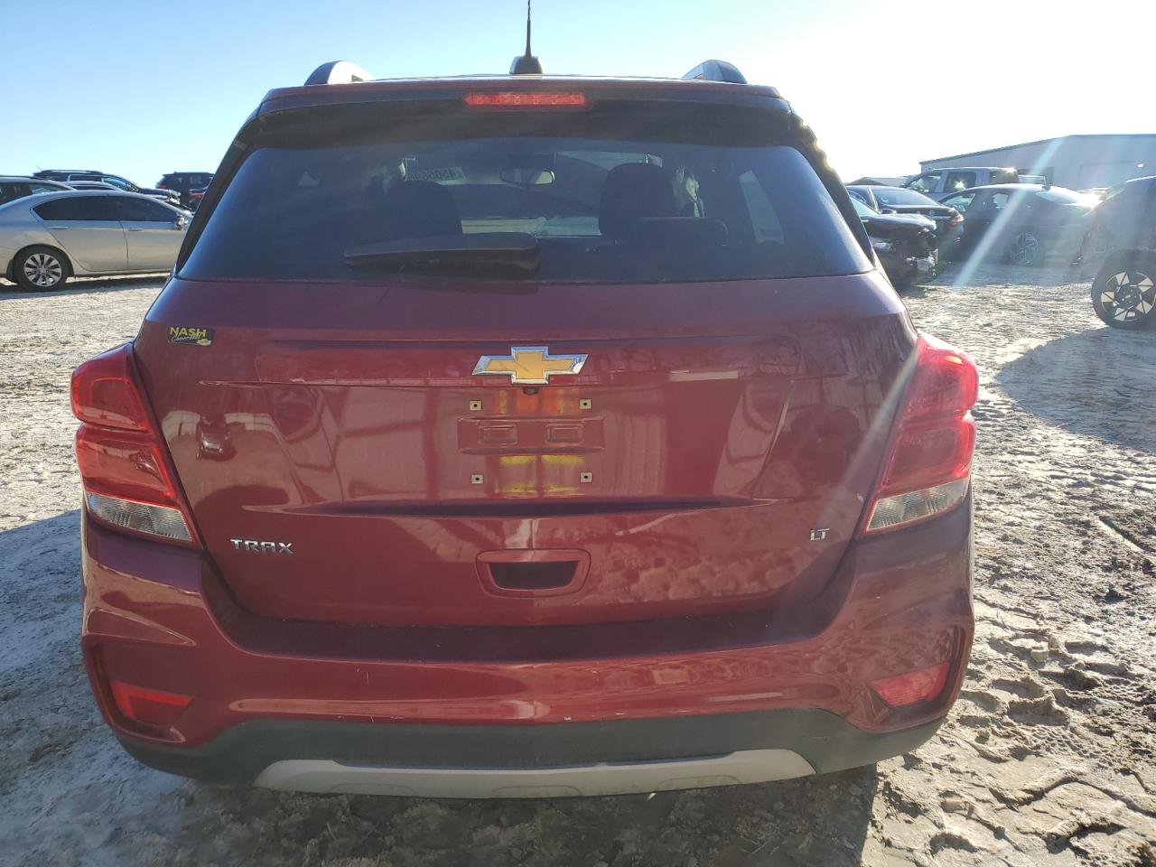 2018 Chevrolet Trax VIN 3GNCJLSBXJL197586 Copart auction photo, front end / side damage thumbnail 6