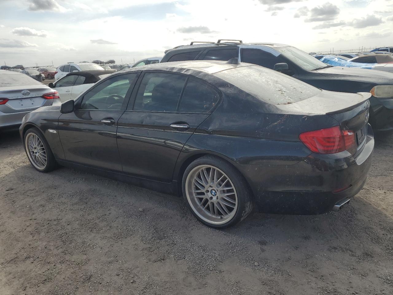 2011 BMW 5er VIN WBAFR9C5XBC599466 Copart auction photo, water/flood / top/roof damage thumbnail 2