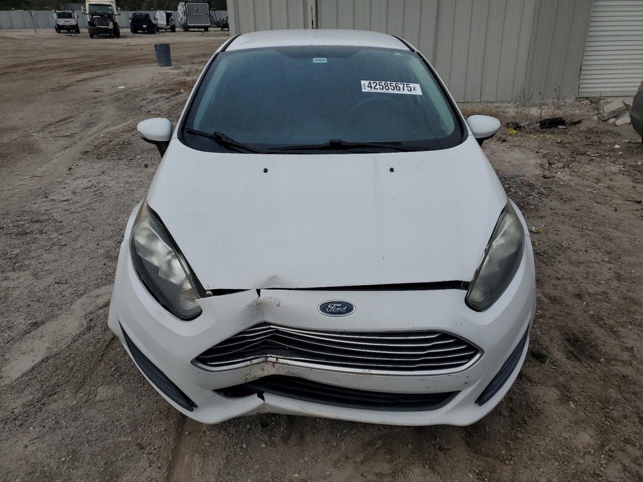 2016 Ford Fiesta VIN 3FADP4BJ1GM106870 Copart auction photo, front end damage thumbnail 5