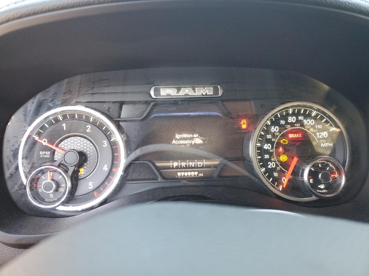 2022 RAM 2500 VIN 3C6UR5FL8NG191201 Copart auction photo, front end / minor dent/scratches damage thumbnail 9
