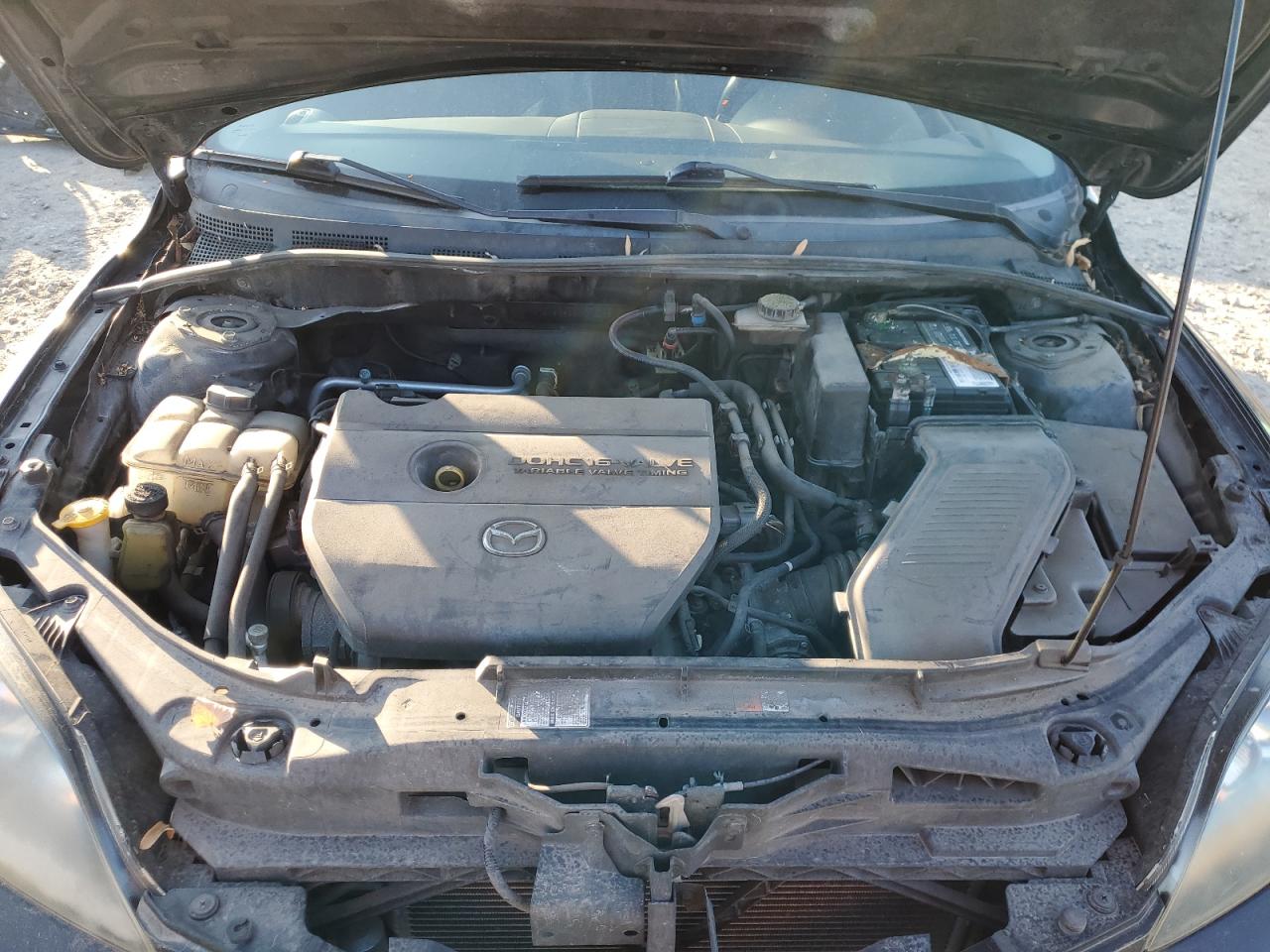 2008 Mazda 3 VIN JM1BK343981178276 Copart auction photo, rear end damage thumbnail 11