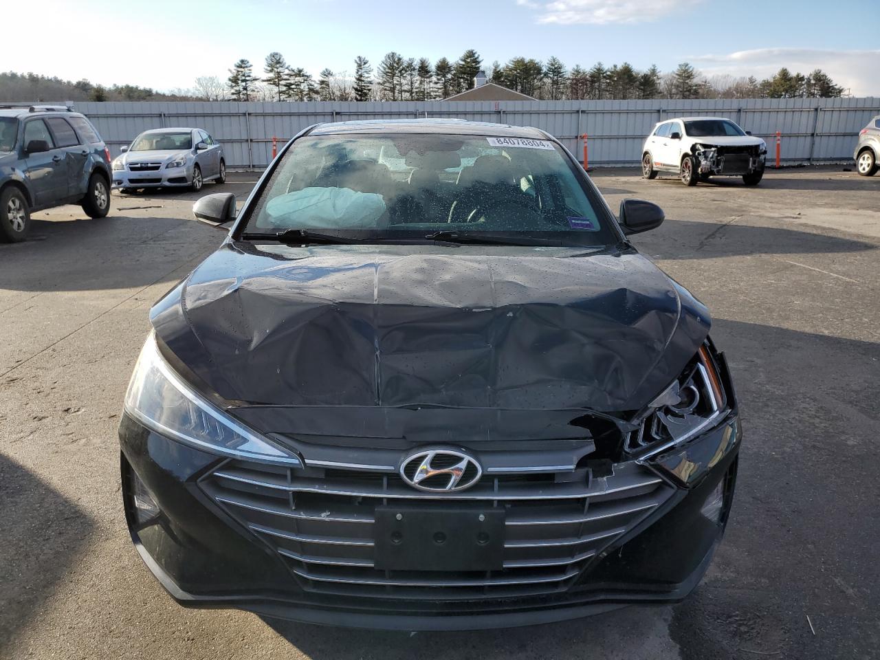 2020 Hyundai Elantra VIN 5NPD84LF4LH592298 Copart auction photo, all over damage thumbnail 5