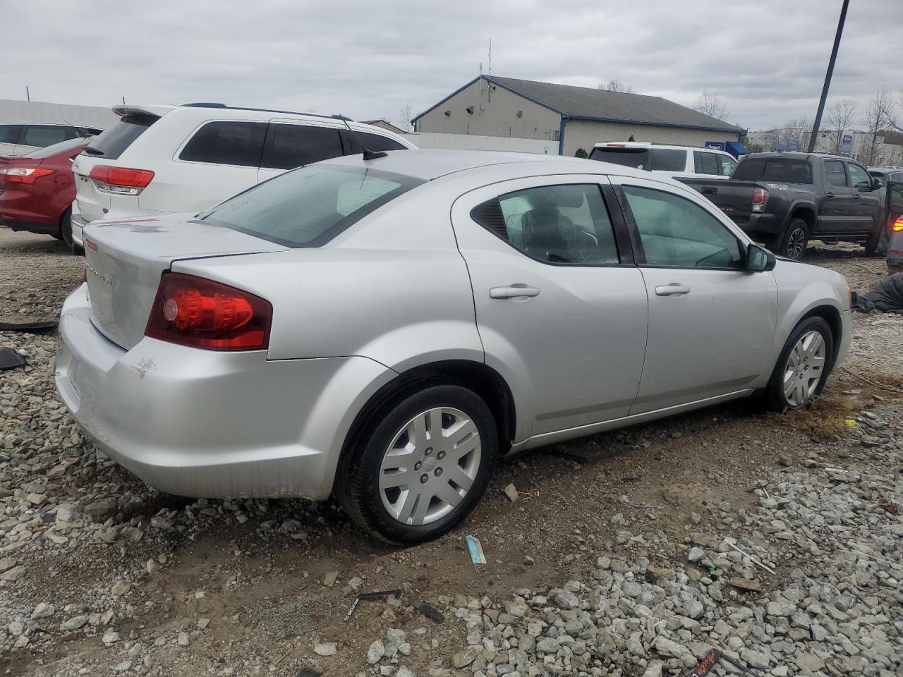 2012 Dodge Avenger VIN 1C3CDZAB6CN193336 Copart auction photo, rear end damage thumbnail 3