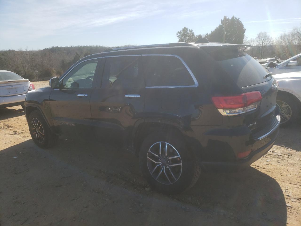2019 Jeep Grand Cherokee VIN 1C4RJFBG3KC670080 Copart auction photo, rear end / side damage thumbnail 2