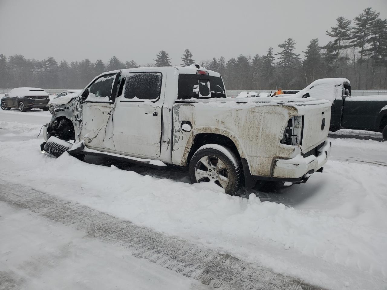 2022 RAM 1500 VIN 1C6SRFJT1NN314333 Copart auction photo, all over damage thumbnail 2