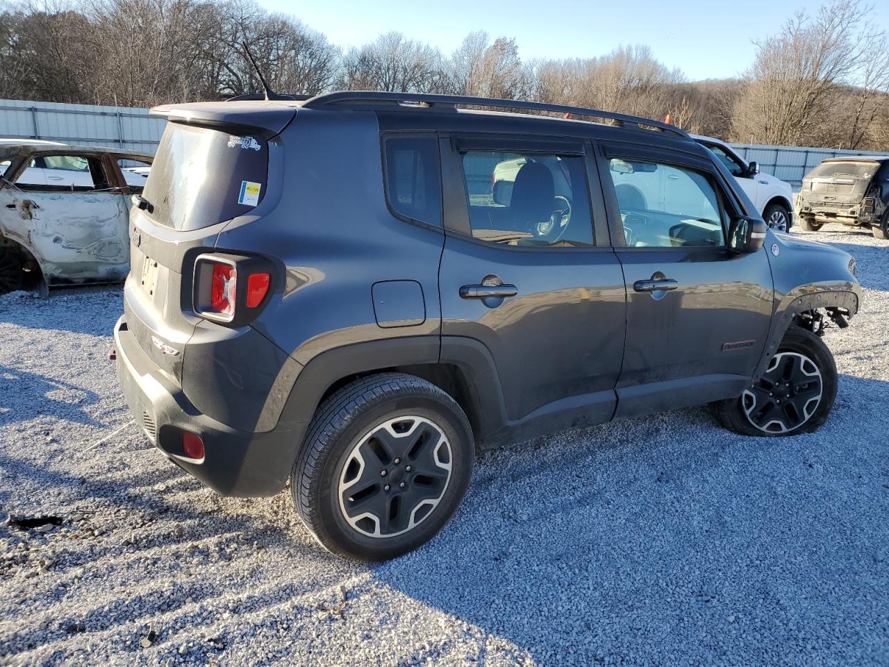 2017 Jeep Renegade VIN ZACCJBCB2HPG60405 Copart auction photo, front end damage thumbnail 3