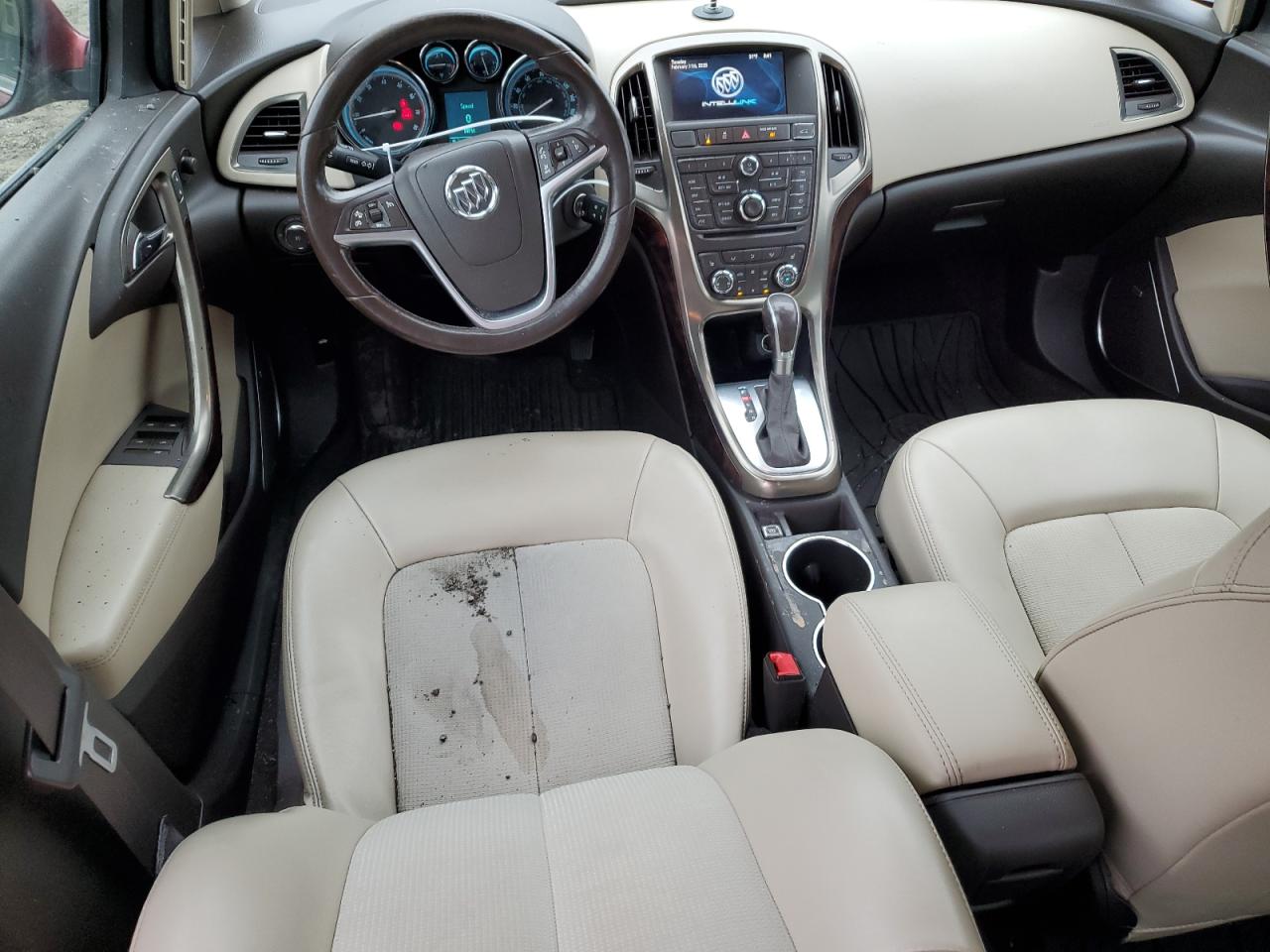 2015 Buick Verano VIN 1G4PR5SK0F4148081 Copart auction photo, front end damage thumbnail 8