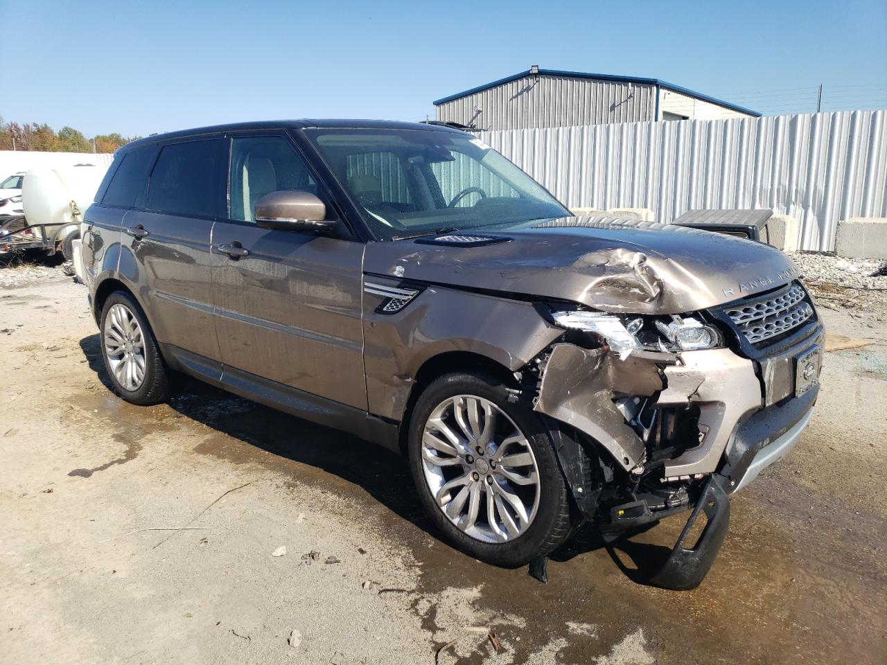 2015 Land Rover Range Rover VIN SALWR2VFXFA536622 Copart auction photo, front end damage thumbnail 4