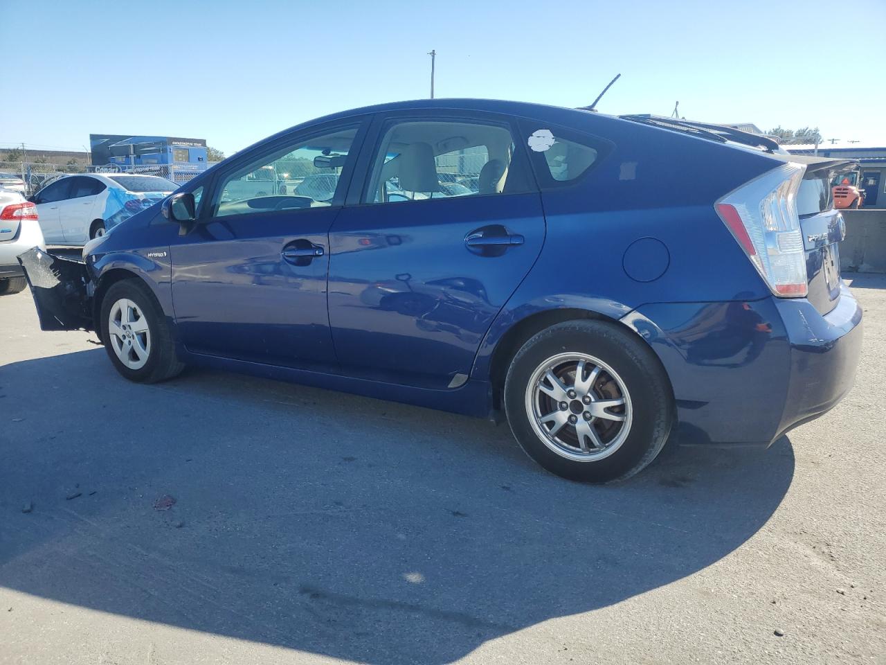 2011 Toyota Prius VIN JTDKN3DU4B1367506 Copart auction photo, front end / rear end damage thumbnail 2