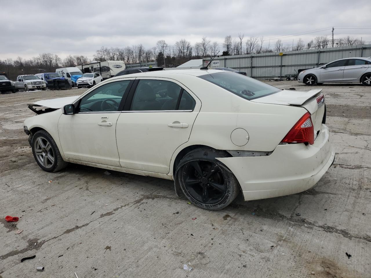 2010 Ford Fusion VIN 3FADP0L35AR118992 Copart auction photo, front end / rear end damage thumbnail 2
