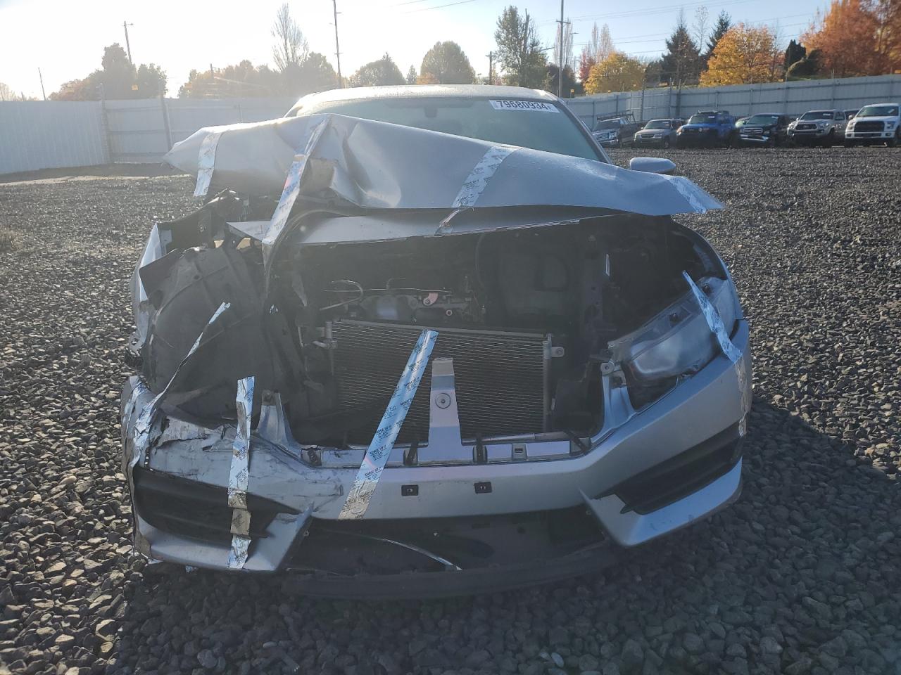 2016 Honda Civic VIN 19XFC2F58GE248692 Copart auction photo, front end / mechanical damage thumbnail 5