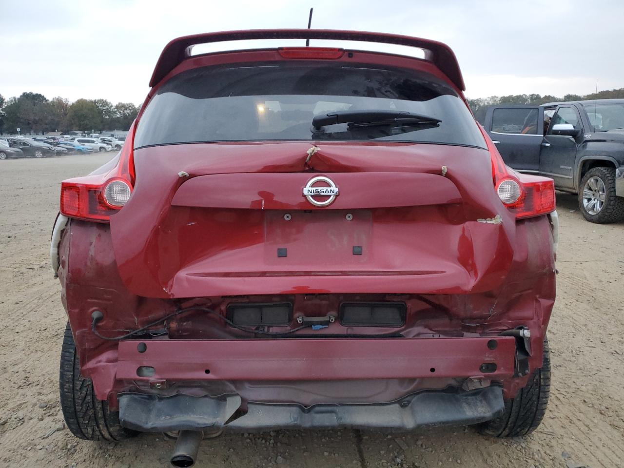 2013 Nissan Juke VIN JN8AF5MR6DT207333 Copart auction photo, rear end damage thumbnail 6