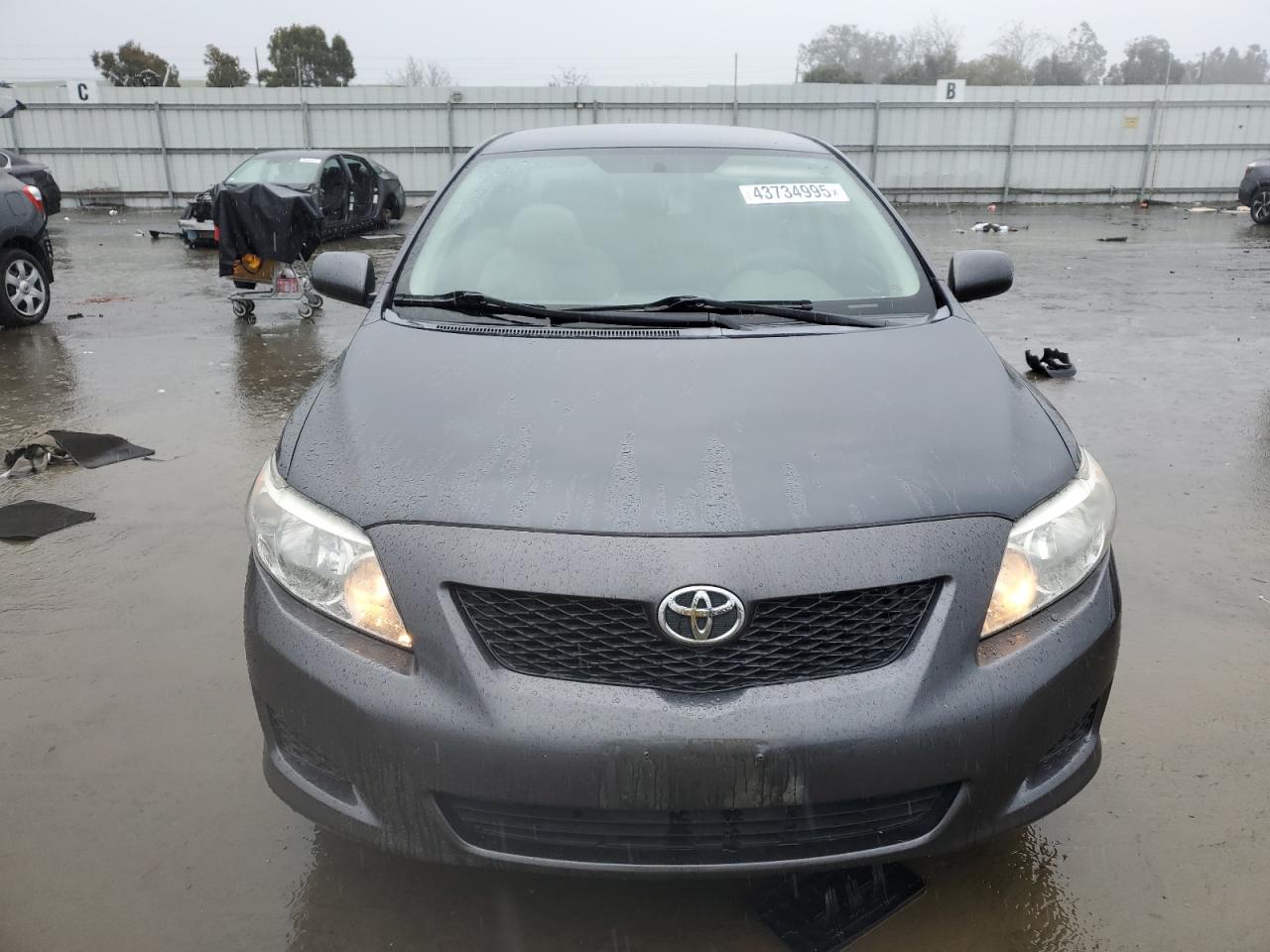 2010 Toyota Corolla VIN 1NXBU4EE4AZ201513 Copart auction photo, rear end damage thumbnail 5