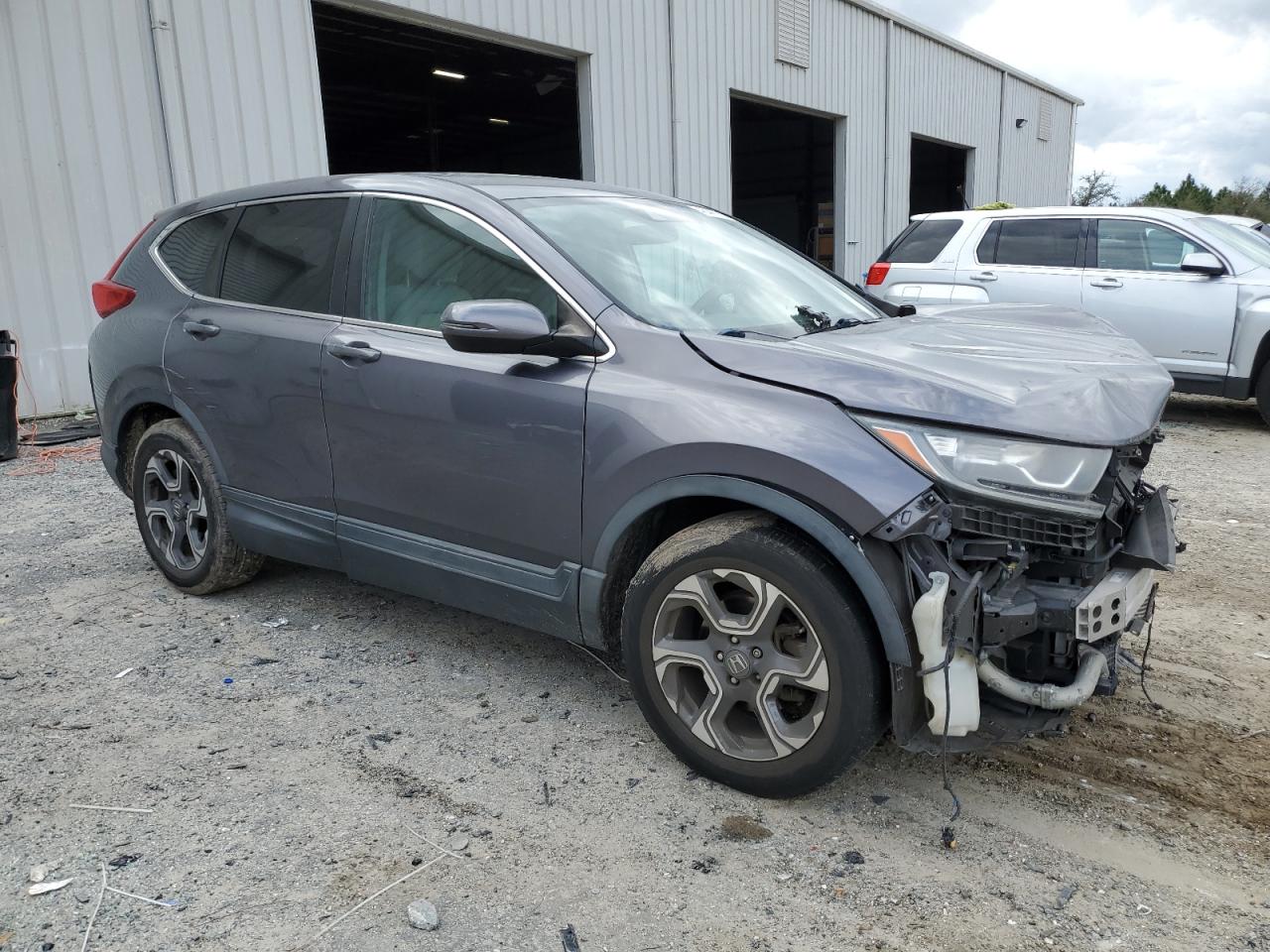 2018 Honda CR-V VIN 7FARW1H58JE003313 Copart auction photo, front end damage thumbnail 4