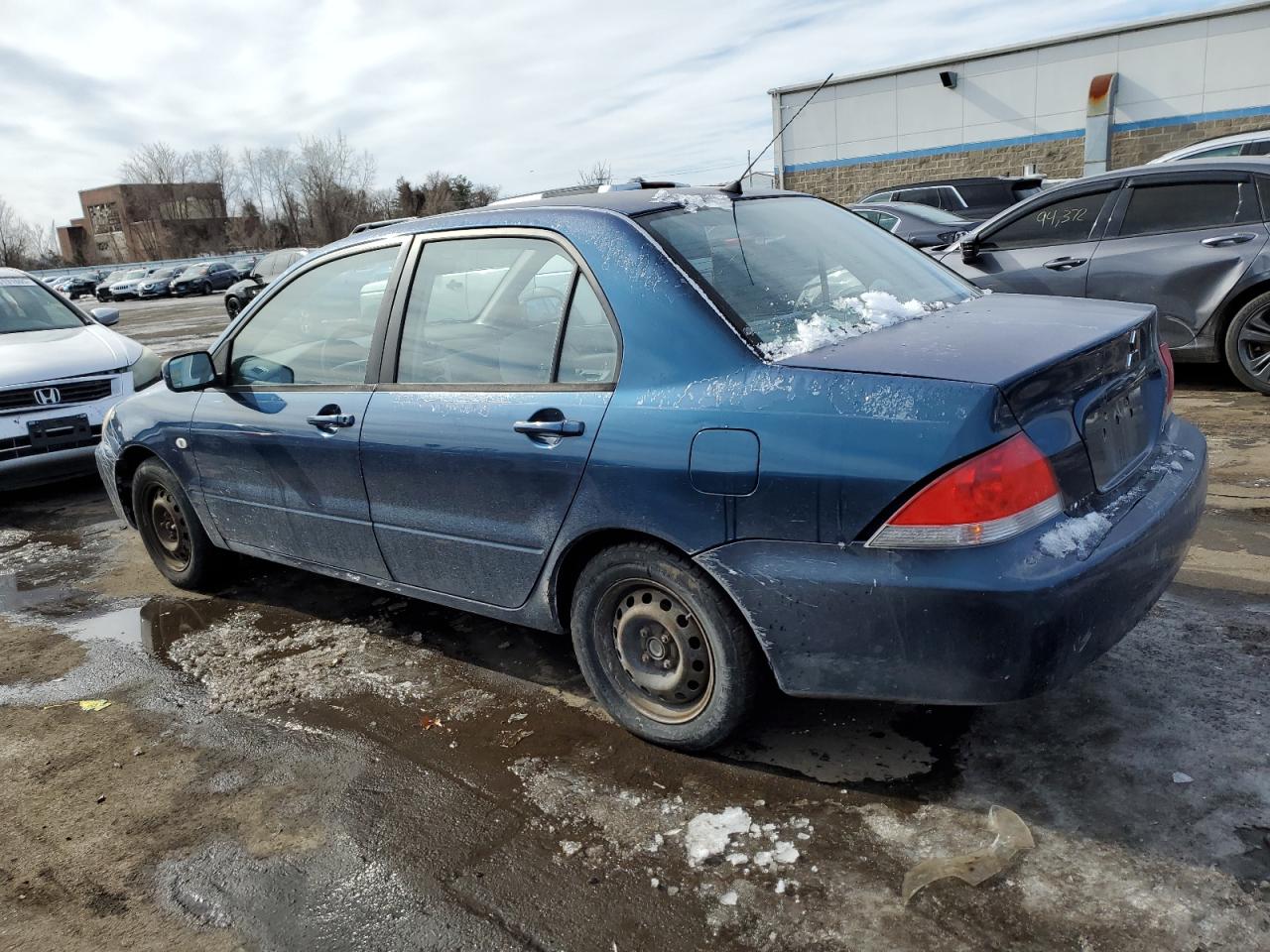 2005 Mitsubishi Lancer VIN JA3AJ26E65U025256 Copart auction photo, rear end damage thumbnail 2
