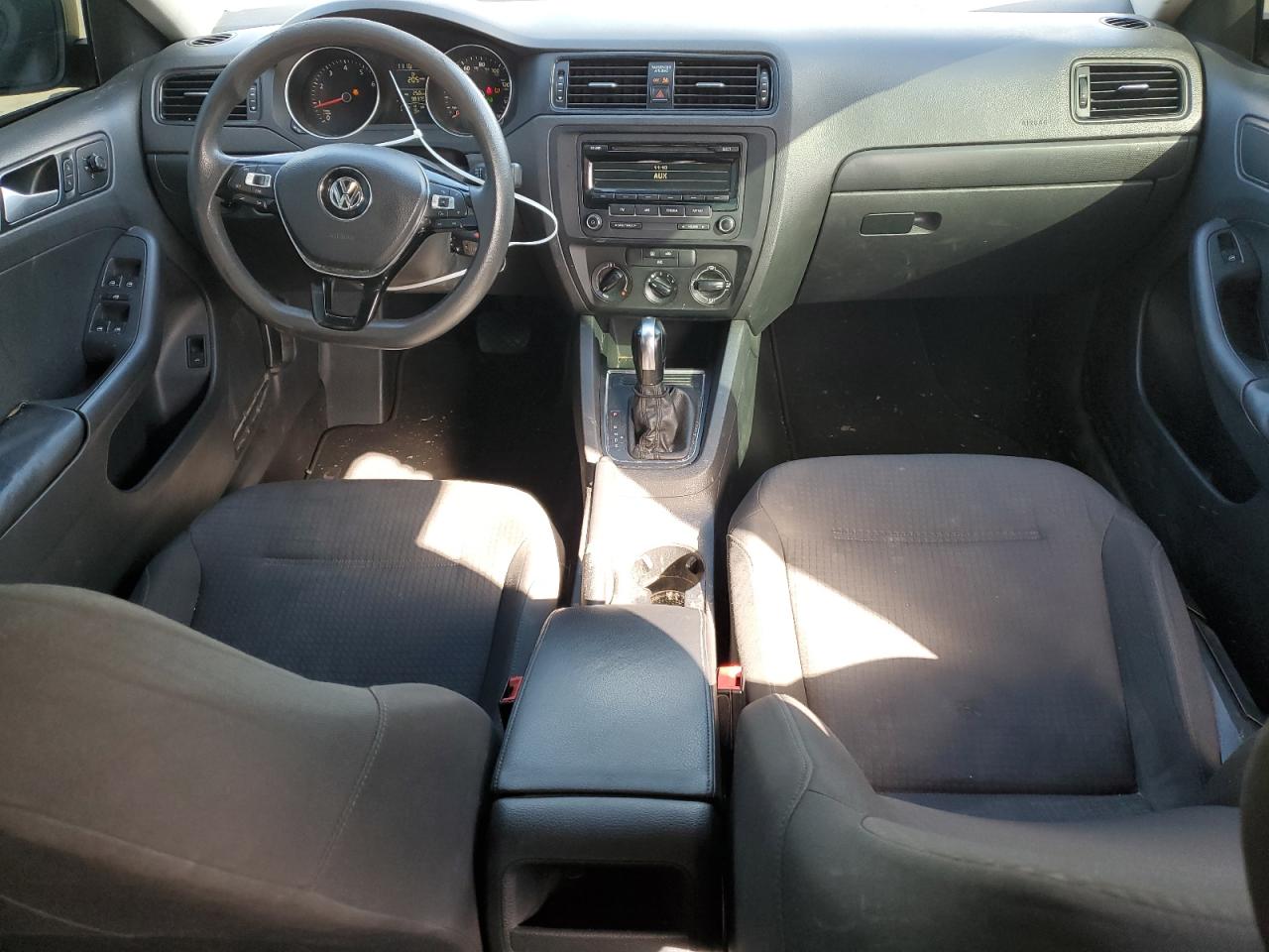 2015 Volkswagen Jetta VIN 3VW2K7AJ6FM246881 Copart auction photo, side / front end damage thumbnail 8