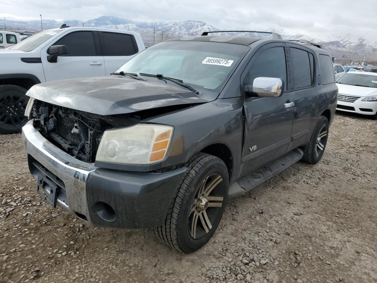 2007 Nissan Armada VIN 5N1AA08A17N710726