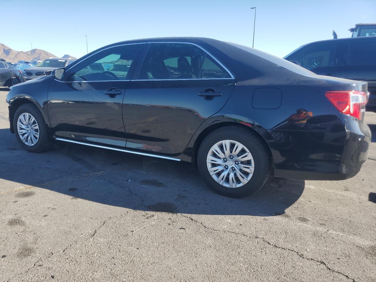 2014 Toyota Camry VIN 4T4BF1FK0ER353152 Copart auction photo, front end / side damage thumbnail 2