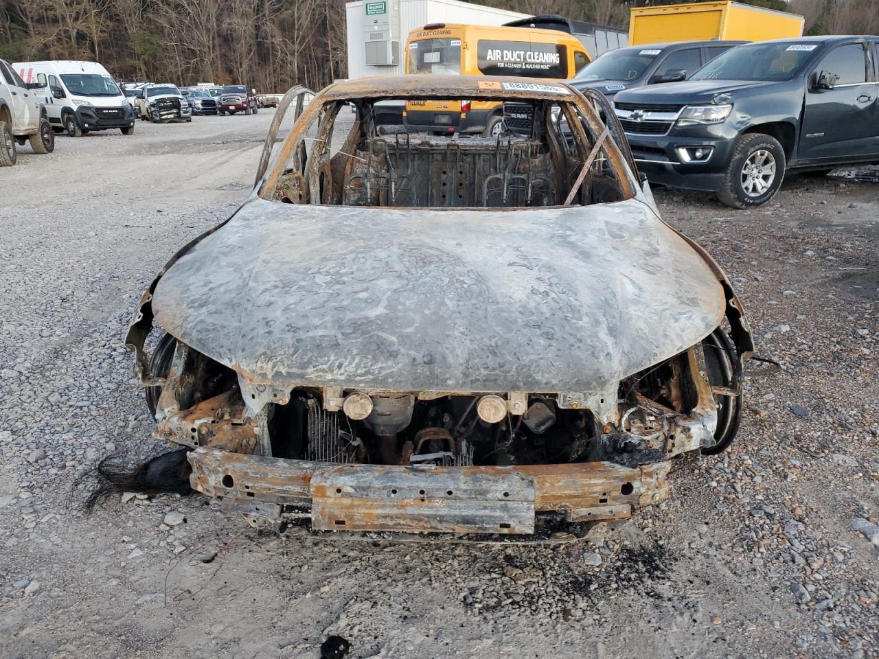 2014 Honda Accord VIN 1HGCR2F59EA098157 Copart auction photo, burn damage thumbnail 5