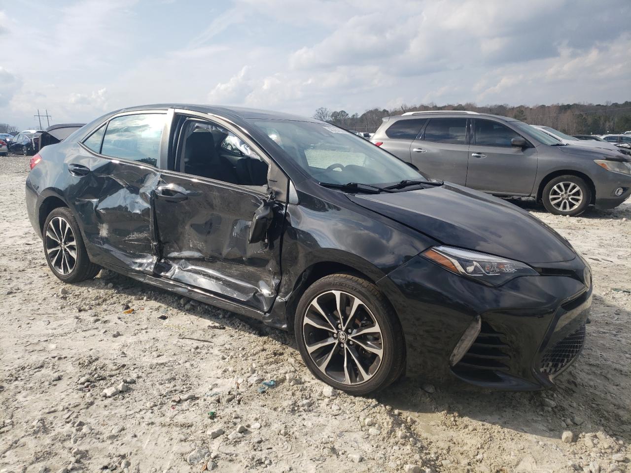 2017 Toyota Corolla VIN 5YFBURHE9HP732548 Copart auction photo, all over damage thumbnail 4
