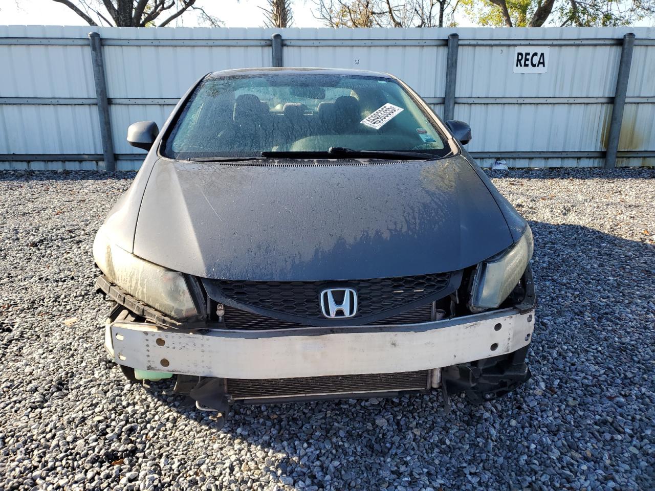2013 Honda Civic VIN 2HGFG3B54DH510404 Copart auction photo, front end damage thumbnail 5