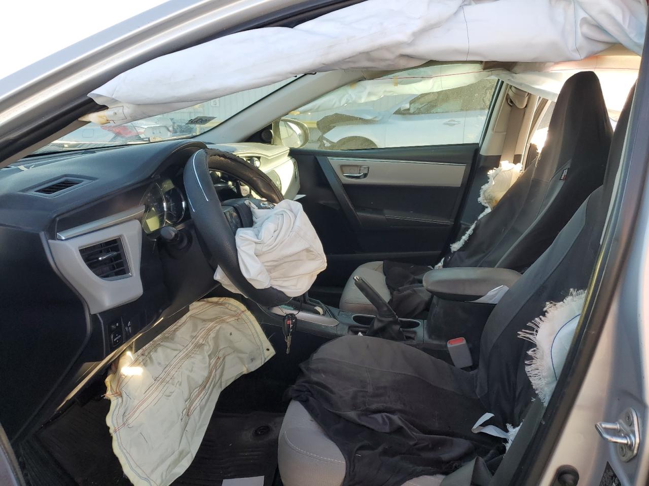 2016 Toyota Corolla VIN 2T1BURHE1GC720358 Copart auction photo, front end / frame damage damage thumbnail 7