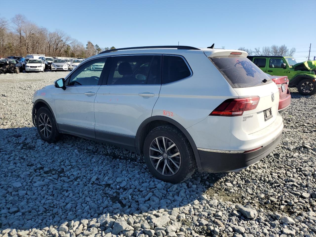 2020 Volkswagen Tiguan VIN 3VV3B7AX7LM097132 Copart auction photo, front end damage thumbnail 2
