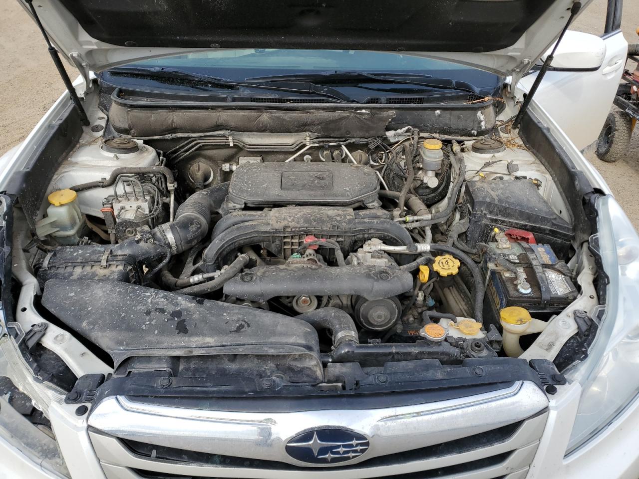 2011 Subaru Outback VIN 4S4BRBLC1B3428656 Copart auction photo, front end / side damage thumbnail 12