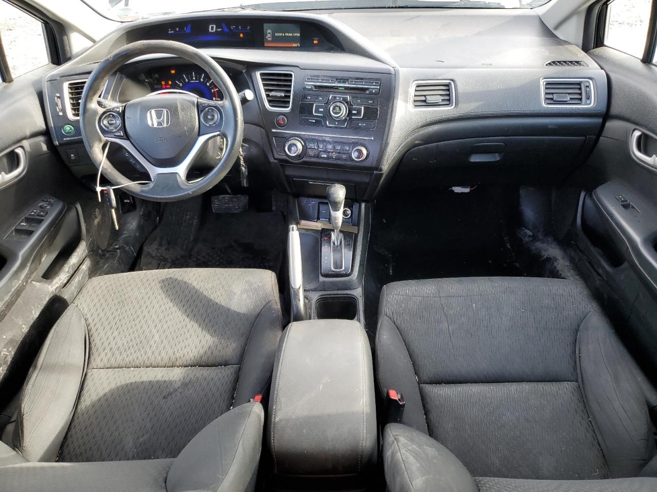 2014 Honda Civic VIN 19XFB2F54EE227287 Copart auction photo, front end / side damage thumbnail 8