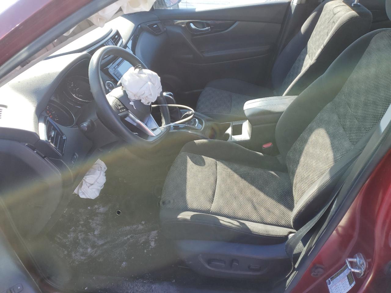 2020 Nissan Rogue VIN JN1BJ1CW1LW365075 Copart auction photo, front end / side damage thumbnail 7