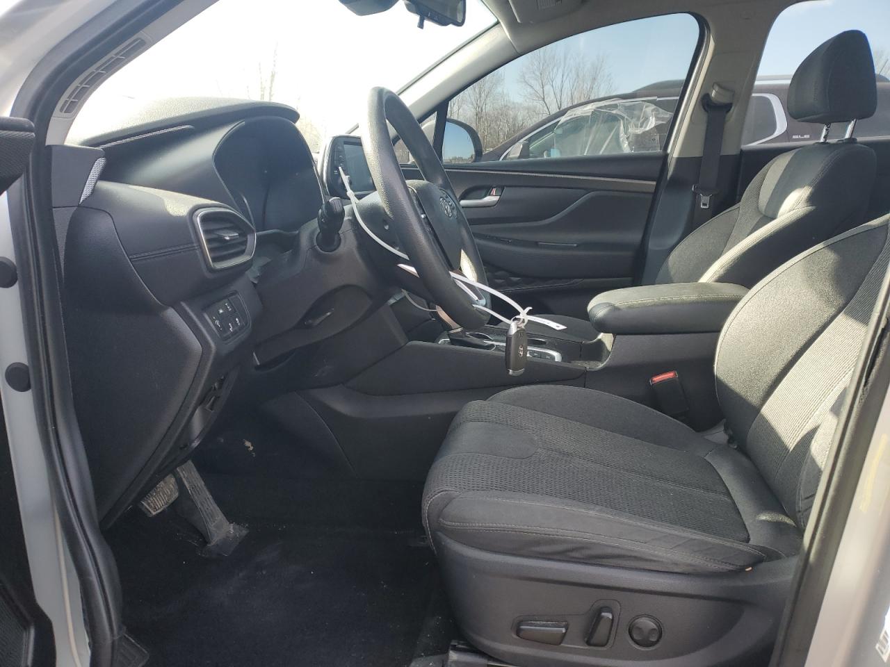 2019 Hyundai Santa Fe VIN 5NMS3CAD5KH053606 Copart auction photo, front end damage thumbnail 7