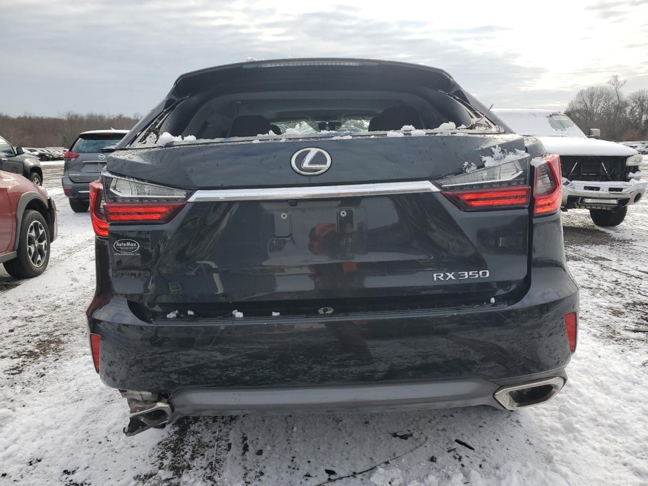 2017 Lexus RX VIN 2T2BZMCA8HC067324 Copart auction photo, all over damage thumbnail 6