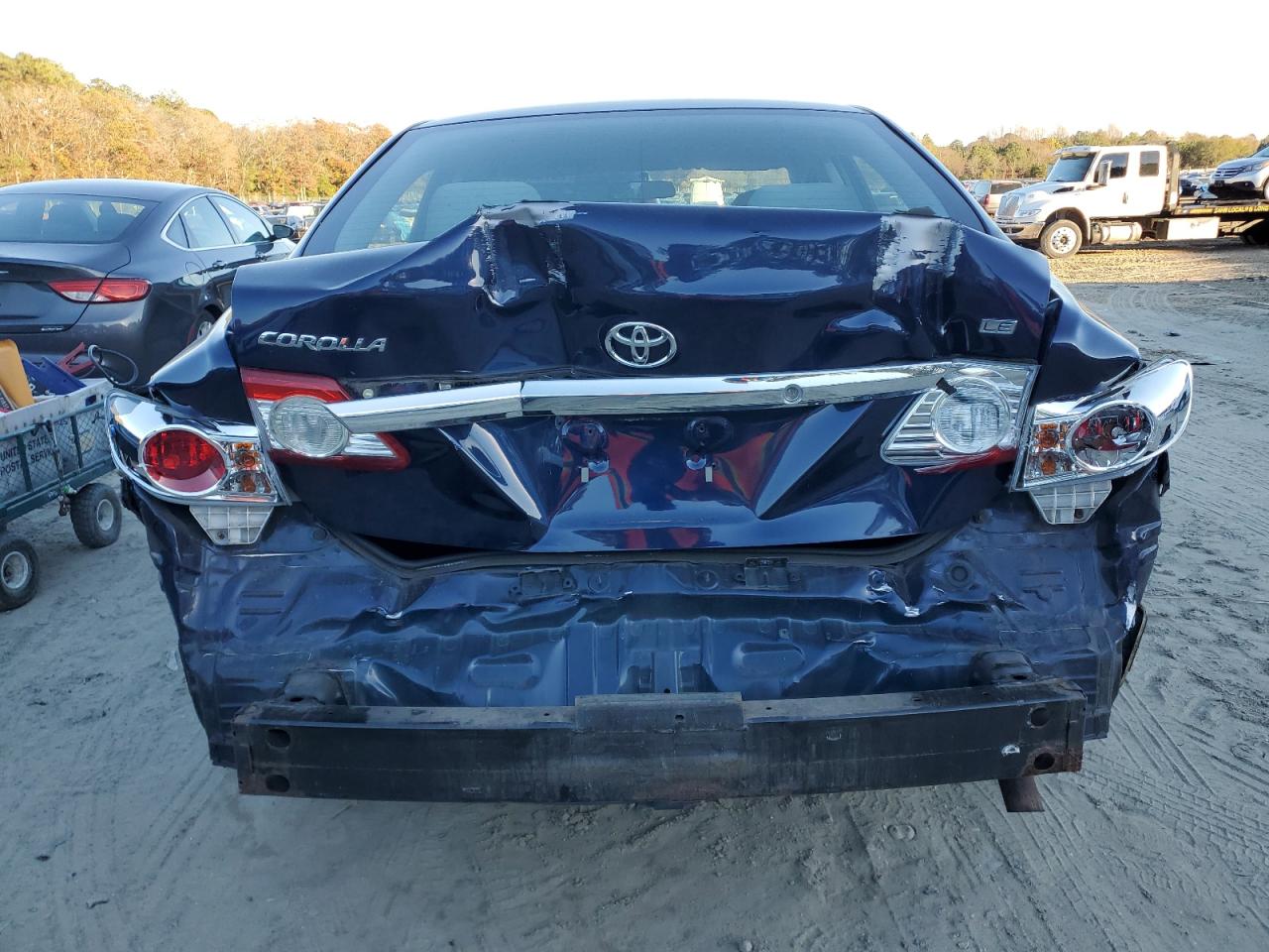 2012 Toyota Corolla VIN 2T1BU4EE5CC889137 Copart auction photo, rear end damage thumbnail 6