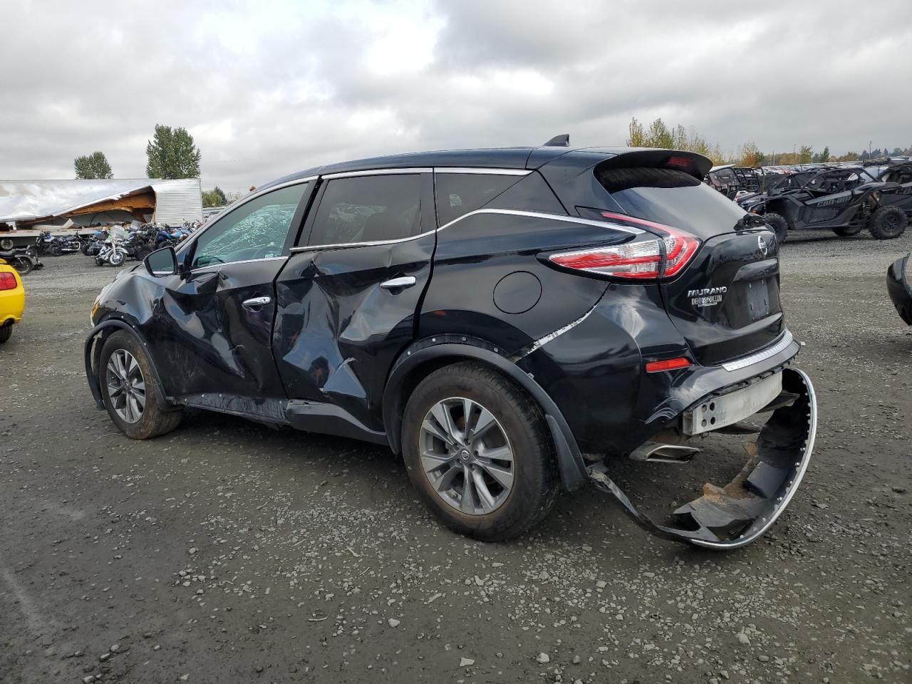 2017 Nissan Murano VIN 5N1AZ2MH2HN165113 Copart auction photo, all over damage thumbnail 2