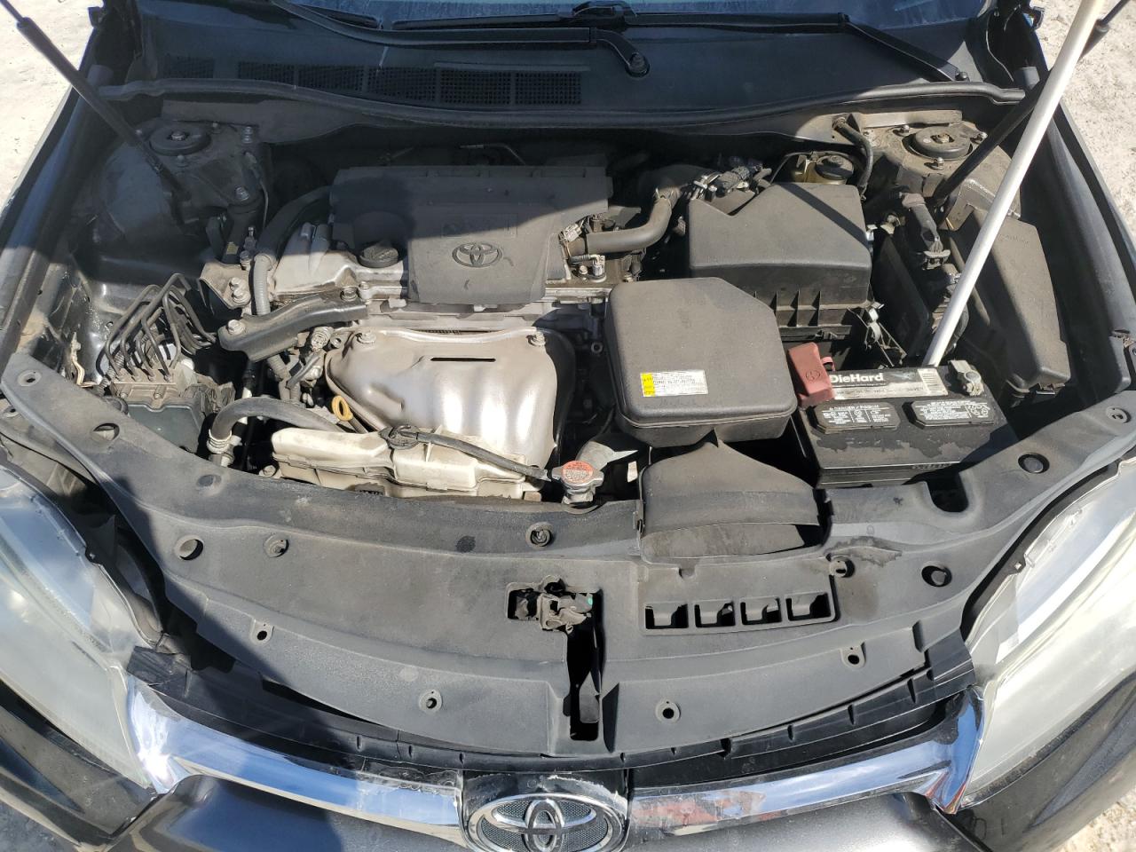 2016 Toyota Camry VIN 4T4BF1FK8GR554879 Copart auction photo, rear end / front end damage thumbnail 12