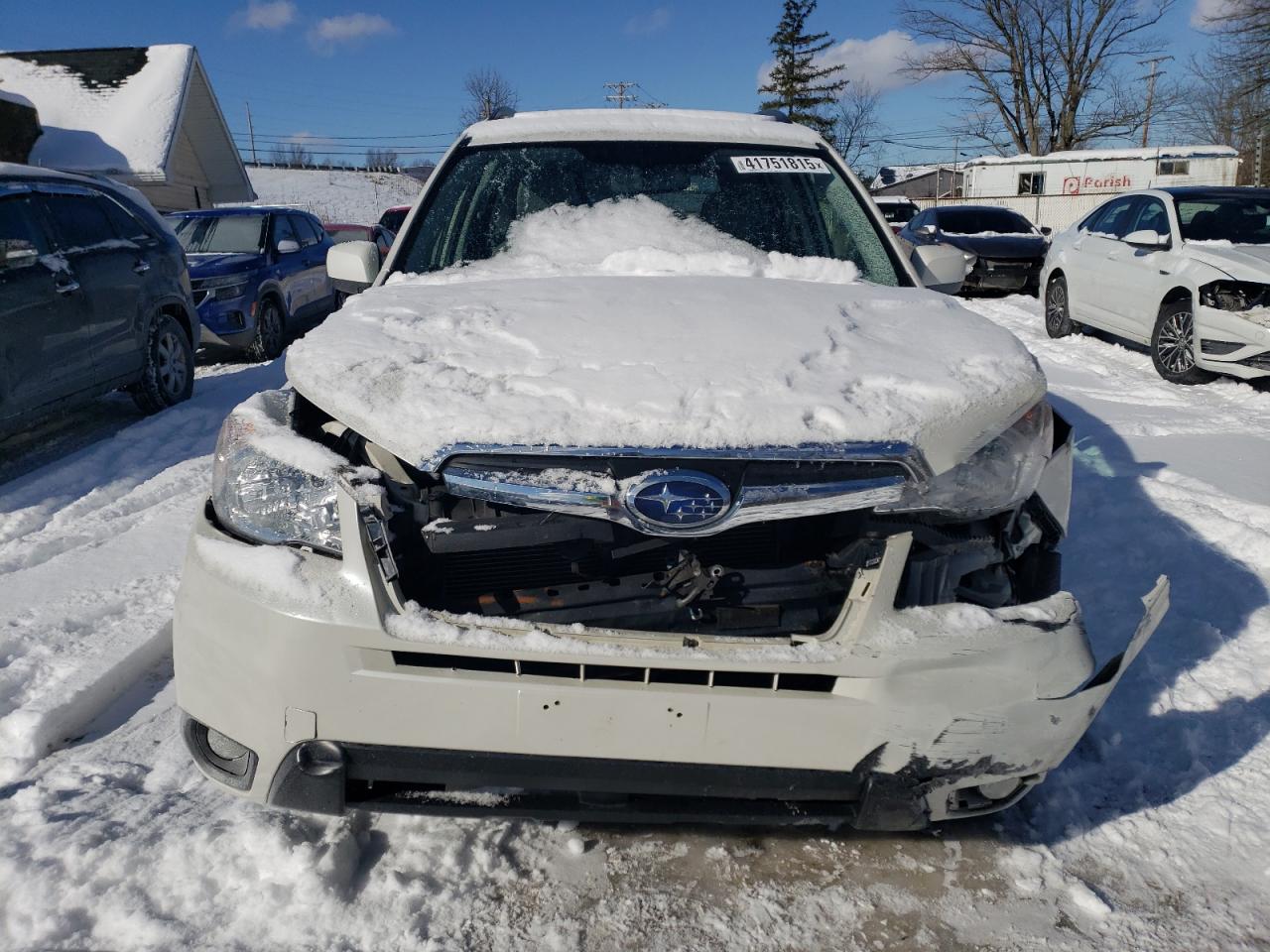2015 Subaru Forester VIN JF2SJAHC1FH547638 Copart auction photo, front end damage thumbnail 5