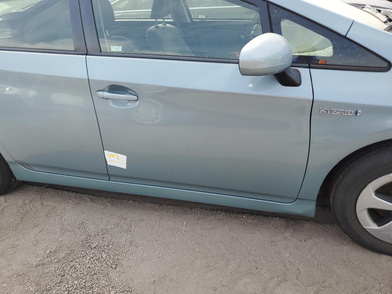 2015 Toyota Prius VIN JTDKN3DU0F1978171 Copart auction photo, water/flood damage thumbnail 12