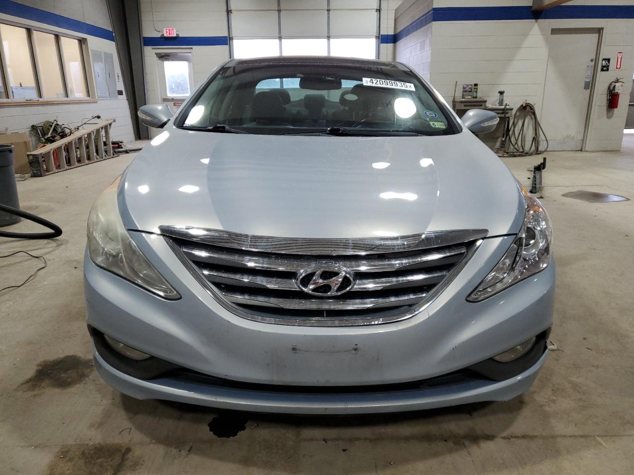 2014 Hyundai Sonata VIN 5NPEC4AC1EH878673 Copart auction photo, side / minor dent/scratches damage thumbnail 5