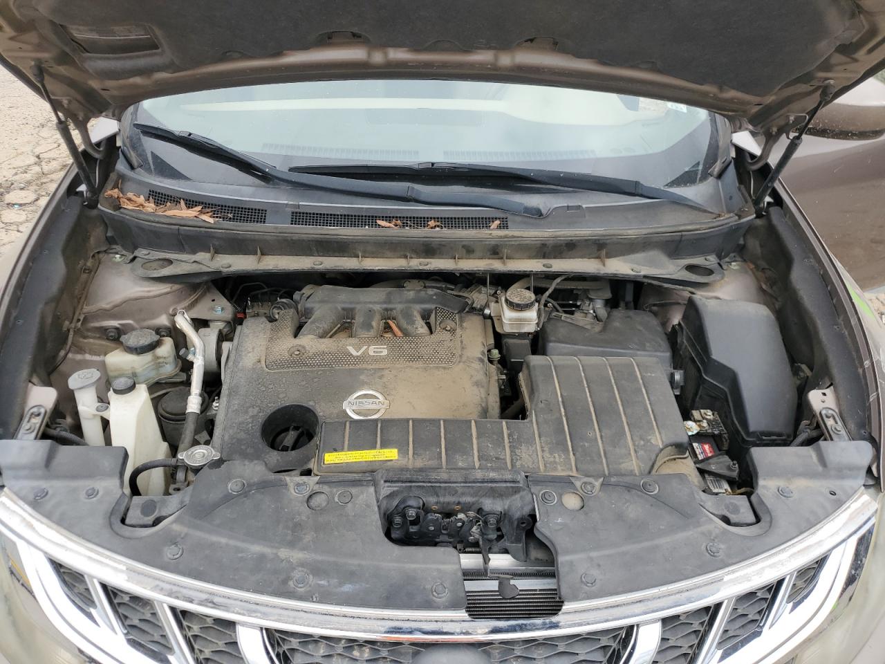 2014 Nissan Murano VIN JN8AZ1MUXEW421147 Copart auction photo, front end / rear end damage thumbnail 12