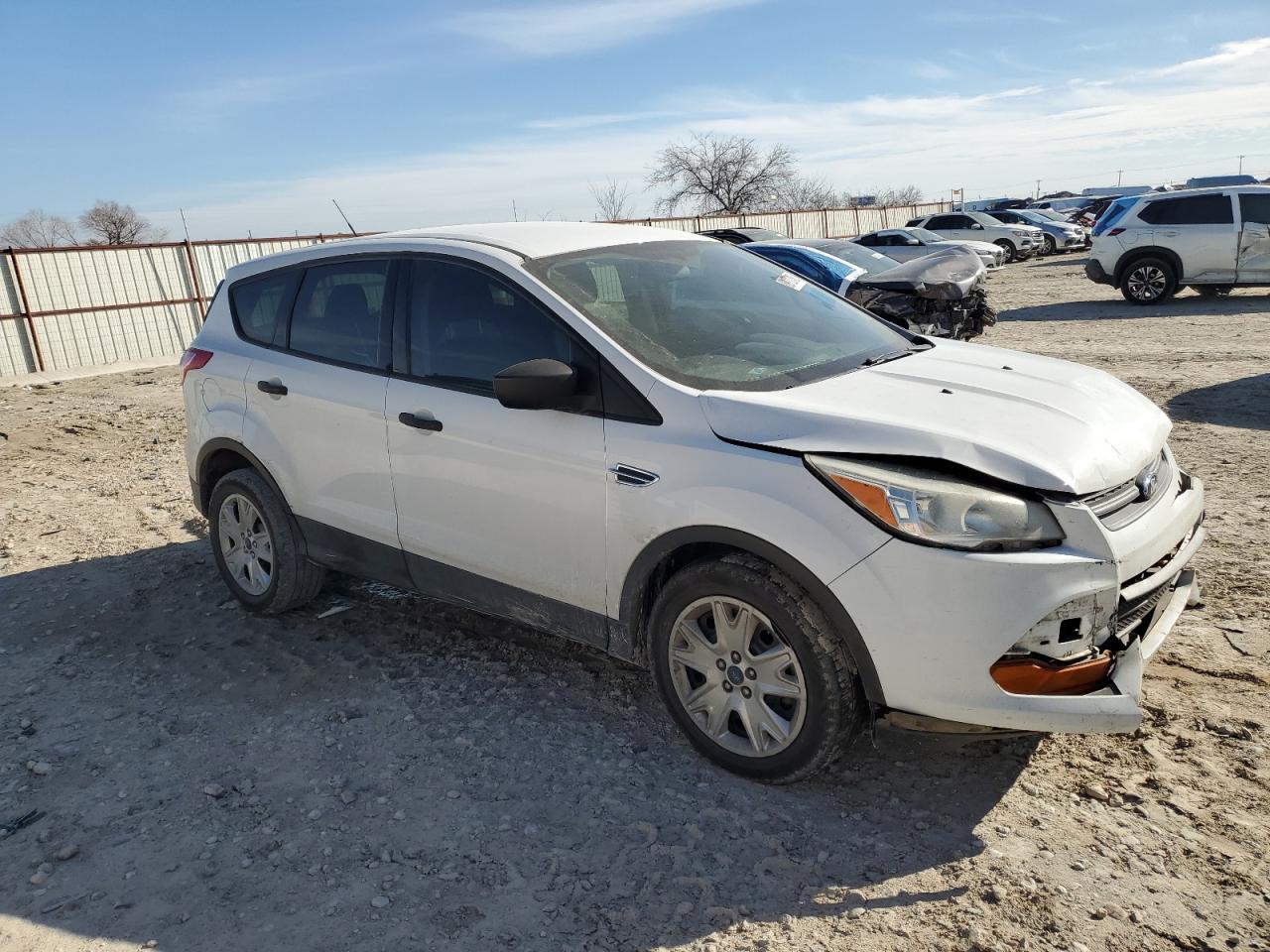 2013 Ford Escape VIN 1FMCU0F70DUD68257 Copart auction photo, front end damage thumbnail 4