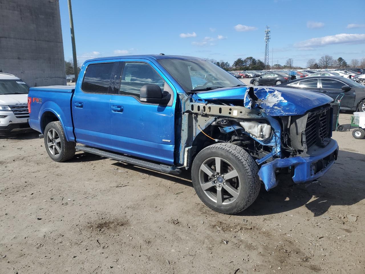 2016 Ford F-150 VIN 1FTEW1EG5GFA09252 Copart auction photo, front end damage thumbnail 4
