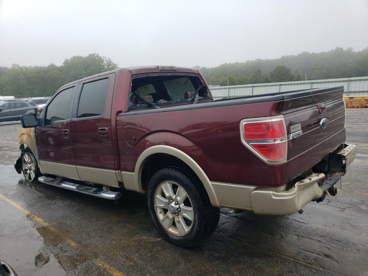2009 Ford F-150 VIN 1FTPW14V09FA63165 Copart auction photo, burn - engine / burn - interior damage thumbnail 2