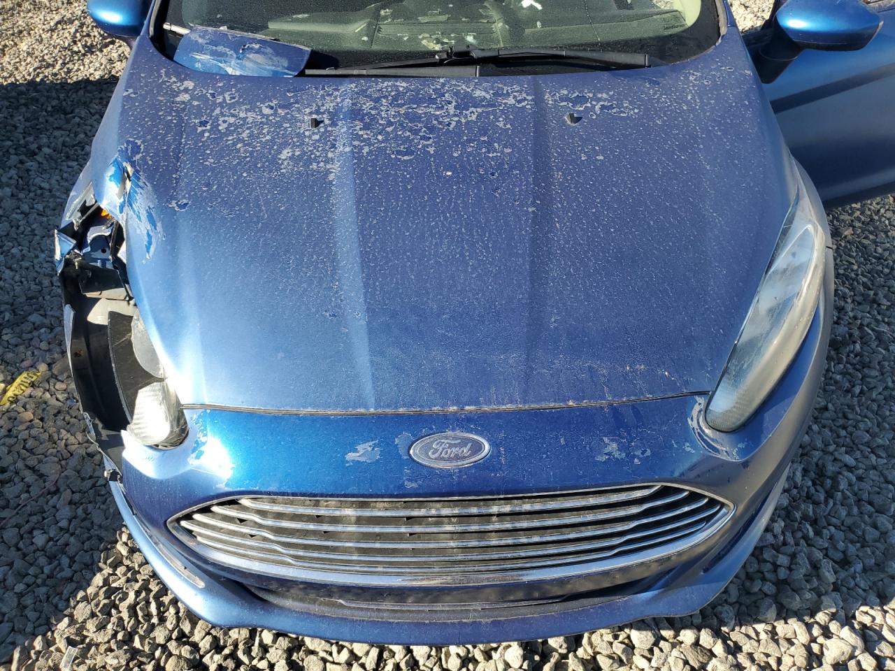 2018 Ford Fiesta VIN 3FADP4BJ8JM120336 Copart auction photo, front end / side damage thumbnail 11