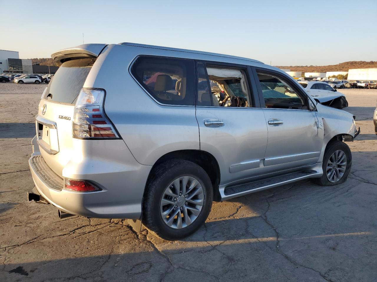 2019 Lexus GX VIN JTJJM7FX5K5223899 Copart auction photo, all over / top/roof damage thumbnail 3