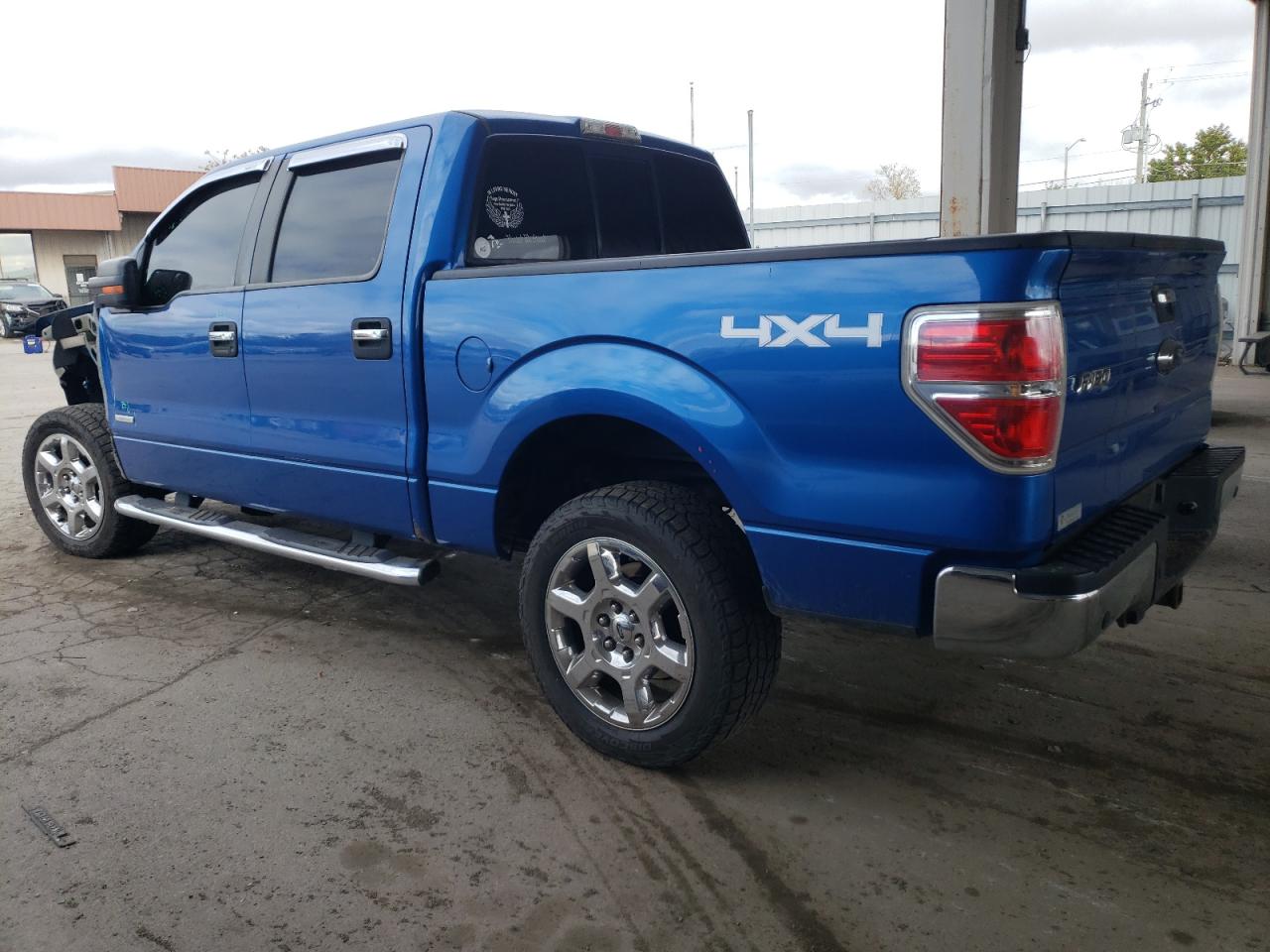 2014 Ford F-150 VIN 1FTFW1ET0EFA10596 Copart auction photo, front end / side damage thumbnail 2