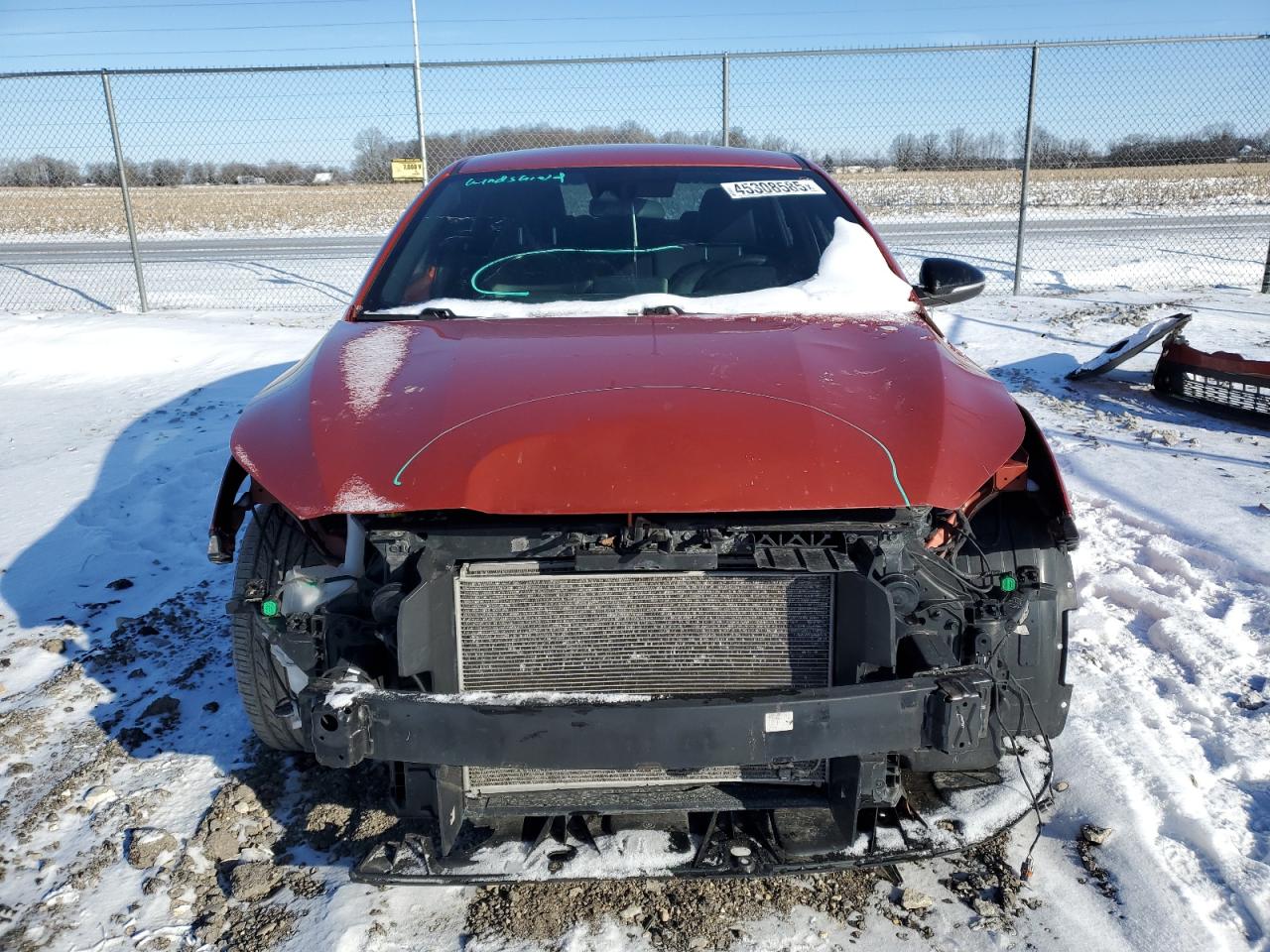 2020 KIA Forte VIN 3KPF34AD8LE207323 Copart auction photo, front end / minor dent/scratches damage thumbnail 5