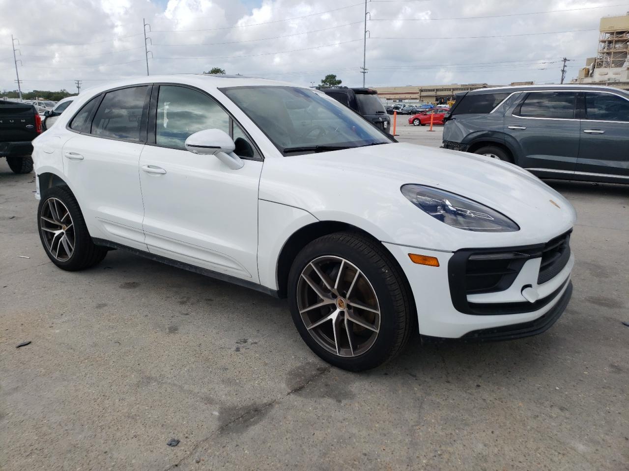2024 Porsche Macan VIN WP1AA2A51RLB15983 Copart auction photo, rear end damage thumbnail 4