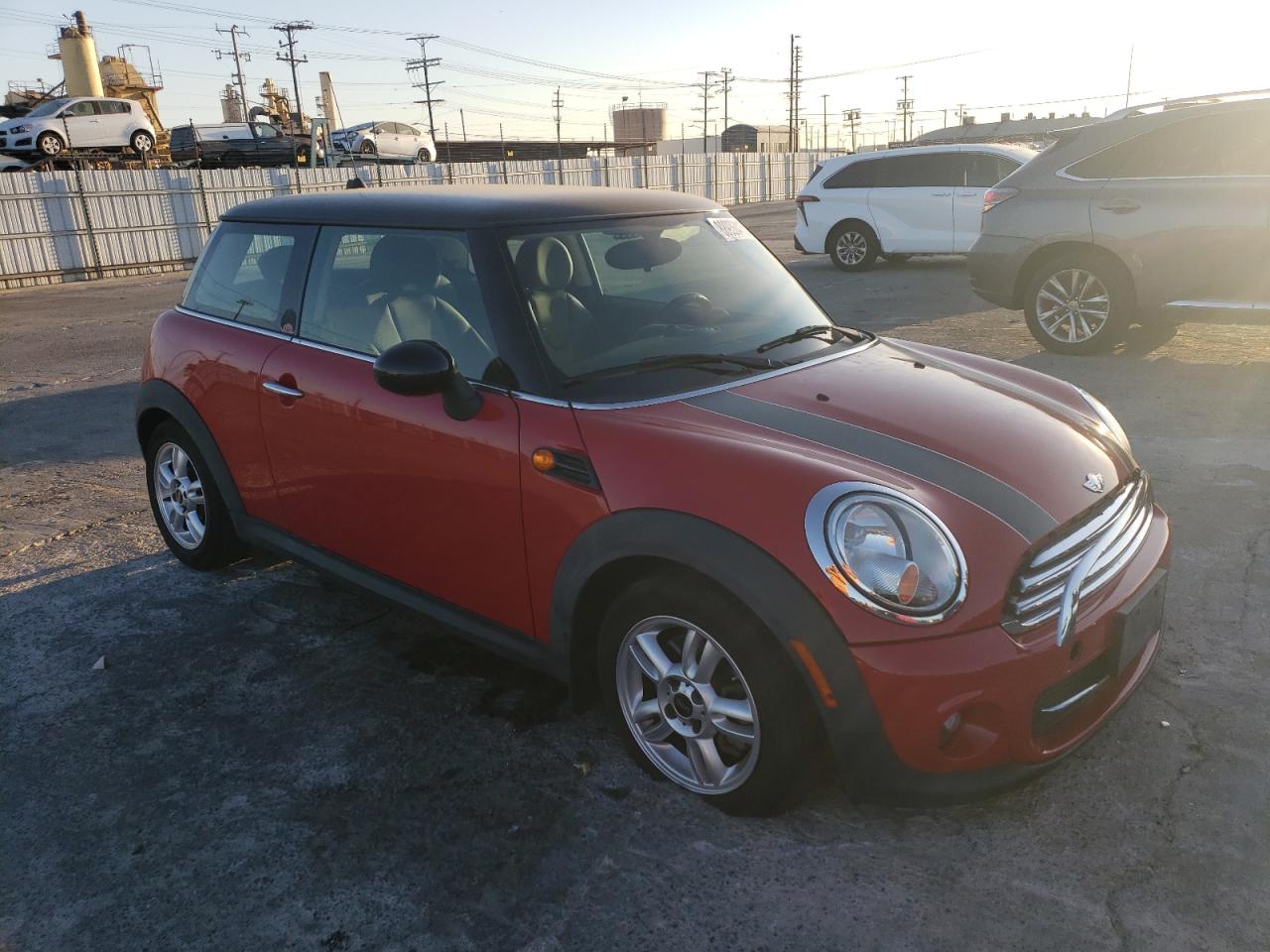 2013 MINI Cooper VIN WMWSU3C57DT691356 Copart auction photo, all over damage thumbnail 4