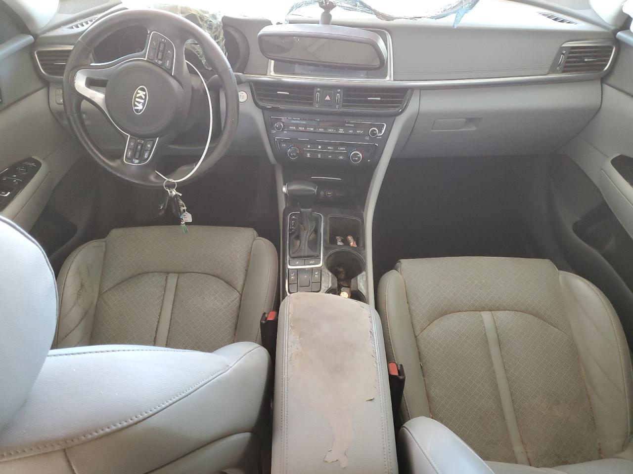 2016 KIA Optima VIN 5XXGU4L30GG027319 Copart auction photo, all over / vandalism damage thumbnail 8